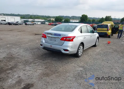 2017 Nissan Sentra Sv from USA, damaged, VIN 3N1AB7AP9HY317623